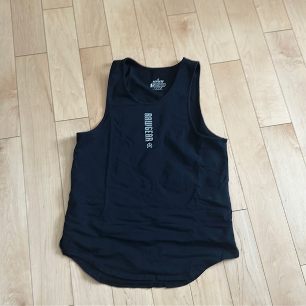Rawgear Center Logo Tank Top NWOT